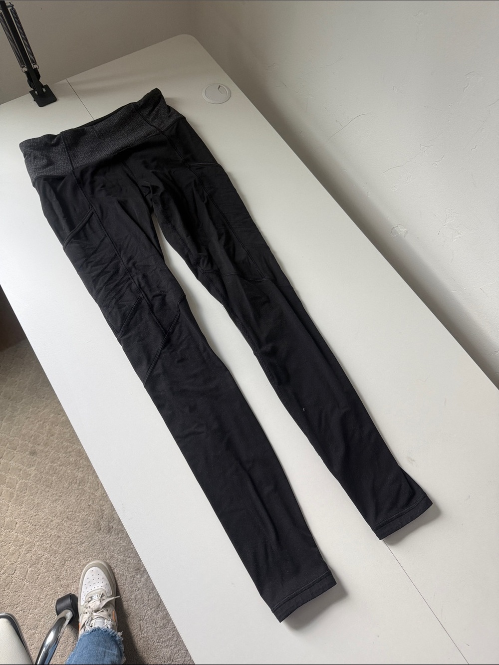 lululemon athletica Black Kids Leggings with High Waistband